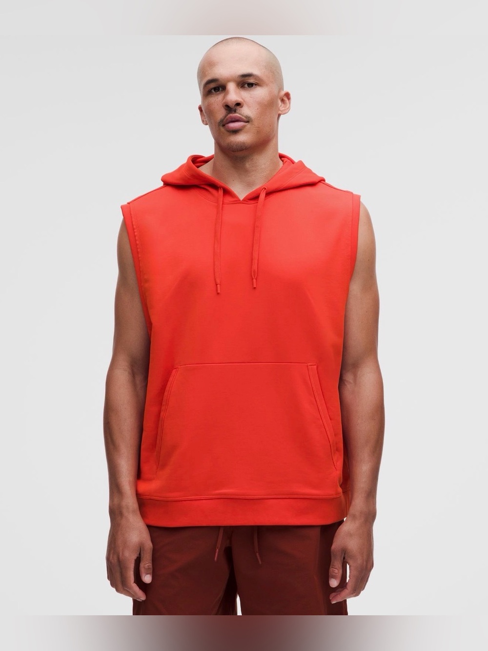 Lululemon Warm-Up Cherry Ember Sleeveless Gym Hoodie.(S) Brand new with tag.